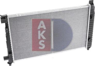 AKS Dasis 121760N - Radiators, Motora dzesēšanas sistēma autodraugiem.lv