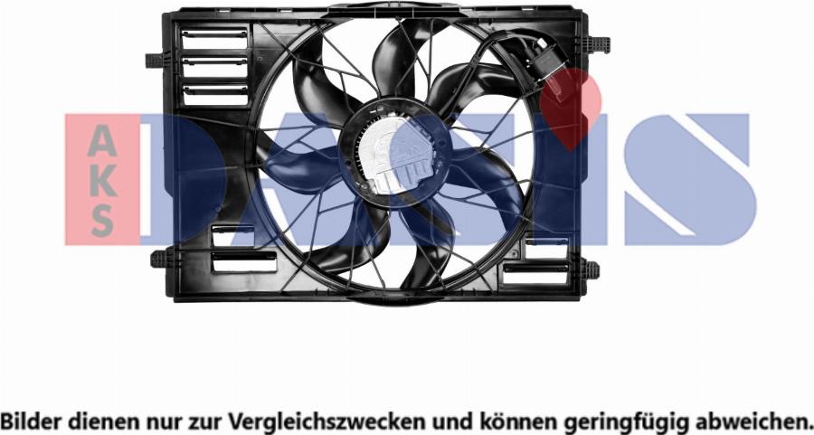 AKS Dasis 128095N - Ventilators, Motora dzesēšanas sistēma autodraugiem.lv