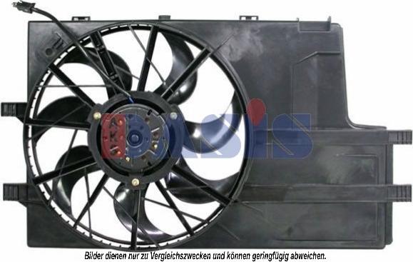 AKS Dasis 128131N - Ventilators, Motora dzesēšanas sistēma autodraugiem.lv