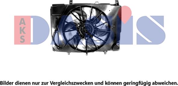 AKS Dasis 128203N - Ventilators, Motora dzesēšanas sistēma autodraugiem.lv
