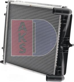AKS Dasis 170180N - Radiators, Motora dzesēšanas sistēma autodraugiem.lv