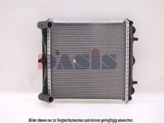 AKS Dasis 170200N - Radiators, Motora dzesēšanas sistēma autodraugiem.lv