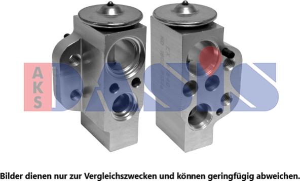 AKS Dasis 840362N - Izplešanās vārsts, Gaisa kond. sistēma autodraugiem.lv