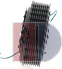 AKS Dasis 855002N - Elektromagnētiskais sajūgs, Gaisa kond. kompresors autodraugiem.lv