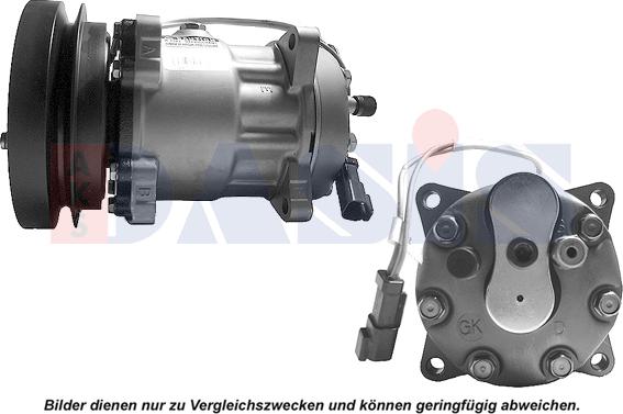 AKS Dasis 850596N - Kompresors, Gaisa kond. sistēma autodraugiem.lv