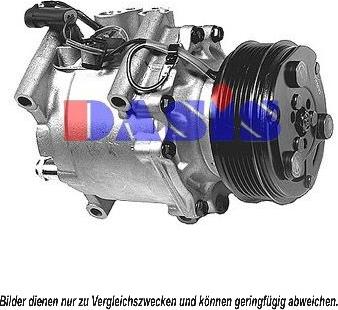 AKS Dasis 850537N - Kompresors, Gaisa kond. sistēma autodraugiem.lv