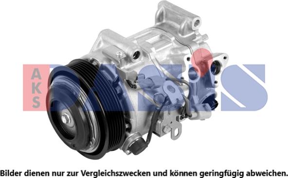 AKS Dasis 850206N - Kompresors, Gaisa kond. sistēma autodraugiem.lv