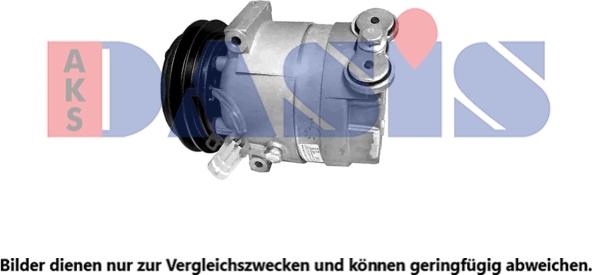 AKS Dasis 850754N - Kompresors, Gaisa kond. sistēma autodraugiem.lv