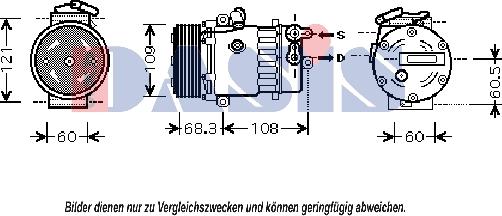 AKS Dasis 851861N - Kompresors, Gaisa kond. sistēma autodraugiem.lv