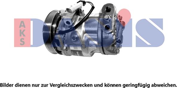 AKS Dasis 851862N - Kompresors, Gaisa kond. sistēma autodraugiem.lv