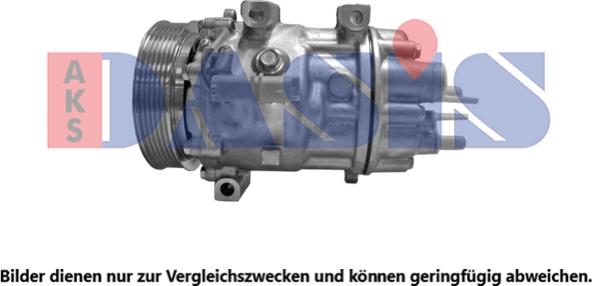 AKS Dasis 851814N - Kompresors, Gaisa kond. sistēma autodraugiem.lv