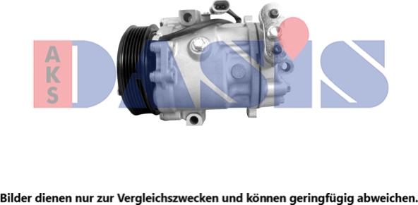 AKS Dasis 851834N - Kompresors, Gaisa kond. sistēma autodraugiem.lv