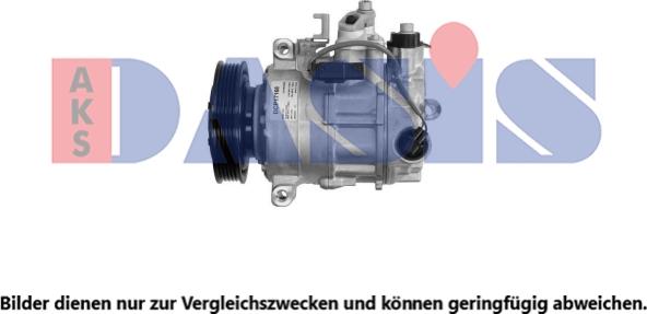 AKS Dasis 853047N - Kompresors, Gaisa kond. sistēma autodraugiem.lv