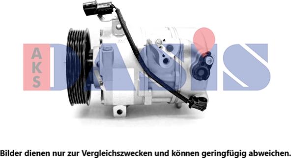 AKS Dasis 853079N - Kompresors, Gaisa kond. sistēma autodraugiem.lv