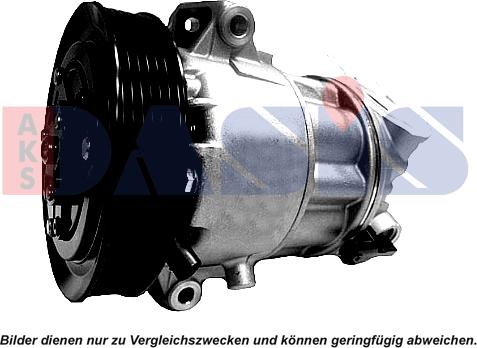 AKS Dasis 852539N - Kompresors, Gaisa kond. sistēma autodraugiem.lv