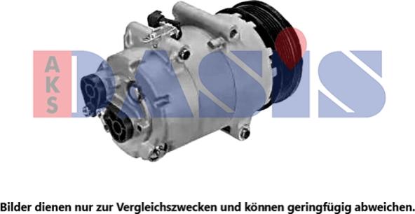 AKS Dasis 852694N - Kompresors, Gaisa kond. sistēma autodraugiem.lv