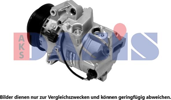 AKS Dasis 852260N - Kompresors, Gaisa kond. sistēma autodraugiem.lv