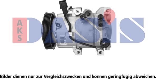 AKS Dasis 852769N - Kompresors, Gaisa kond. sistēma autodraugiem.lv