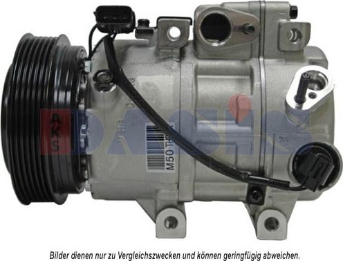 AKS Dasis 852765N - Kompresors, Gaisa kond. sistēma autodraugiem.lv