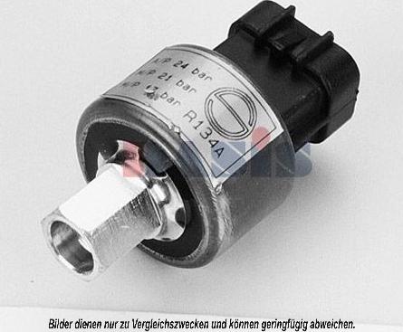 AKS Dasis 860024N - Spiediena slēdzis, Gaisa kondicionēšanas sistēma autodraugiem.lv