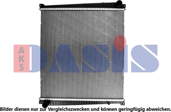 AKS Dasis 390041N - Radiators, Motora dzesēšanas sistēma autodraugiem.lv
