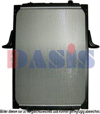 AKS Dasis 390019N - Radiators, Motora dzesēšanas sistēma autodraugiem.lv