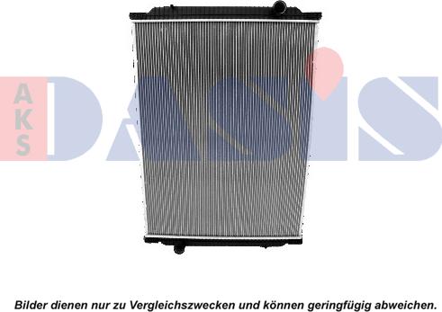 AKS Dasis 390019S - Radiators, Motora dzesēšanas sistēma autodraugiem.lv