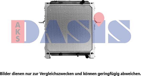 AKS Dasis 390035X - Radiators, Motora dzesēšanas sistēma autodraugiem.lv