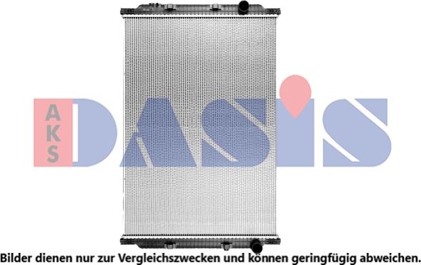 AKS Dasis 390028SXB - Radiators, Motora dzesēšanas sistēma autodraugiem.lv