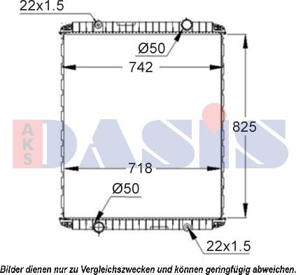 AKS Dasis 390160S - Radiators, Motora dzesēšanas sistēma autodraugiem.lv