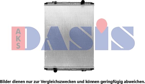 AKS Dasis 390290SXV - Radiators, Motora dzesēšanas sistēma autodraugiem.lv