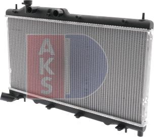 AKS Dasis 350046N - Radiators, Motora dzesēšanas sistēma autodraugiem.lv