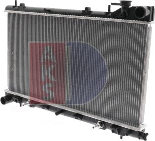 AKS Dasis 350019N - Radiators, Motora dzesēšanas sistēma autodraugiem.lv