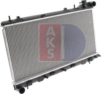 AKS Dasis 350015N - Radiators, Motora dzesēšanas sistēma autodraugiem.lv