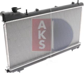 AKS Dasis 350015N - Radiators, Motora dzesēšanas sistēma autodraugiem.lv