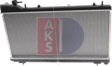 AKS Dasis 350015N - Radiators, Motora dzesēšanas sistēma autodraugiem.lv