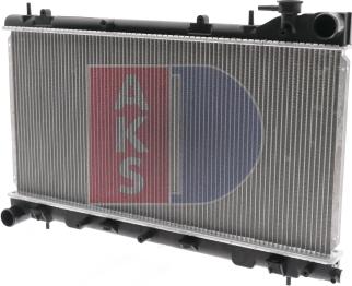 AKS Dasis 350015N - Radiators, Motora dzesēšanas sistēma autodraugiem.lv