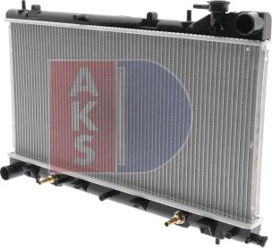 AKS Dasis 350016N - Radiators, Motora dzesēšanas sistēma autodraugiem.lv