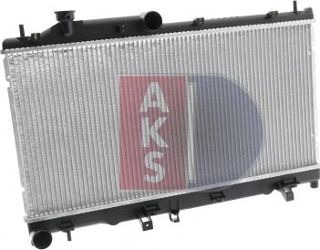 AKS Dasis 350029N - Radiators, Motora dzesēšanas sistēma autodraugiem.lv