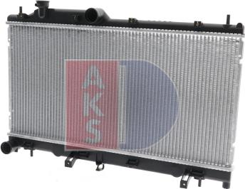 AKS Dasis 350029N - Radiators, Motora dzesēšanas sistēma autodraugiem.lv