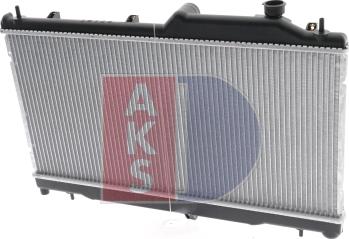 AKS Dasis 350029N - Radiators, Motora dzesēšanas sistēma autodraugiem.lv