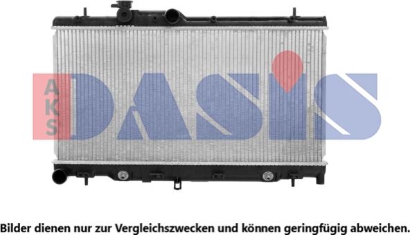 AKS Dasis 350029N - Radiators, Motora dzesēšanas sistēma autodraugiem.lv