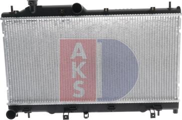 AKS Dasis 350029N - Radiators, Motora dzesēšanas sistēma autodraugiem.lv