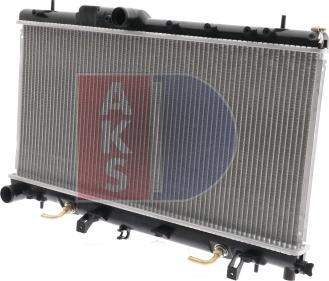 AKS Dasis 350026N - Radiators, Motora dzesēšanas sistēma autodraugiem.lv