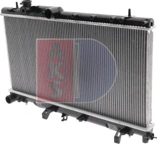 AKS Dasis 350021N - Radiators, Motora dzesēšanas sistēma autodraugiem.lv