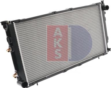 AKS Dasis 350200N - Radiators, Motora dzesēšanas sistēma autodraugiem.lv