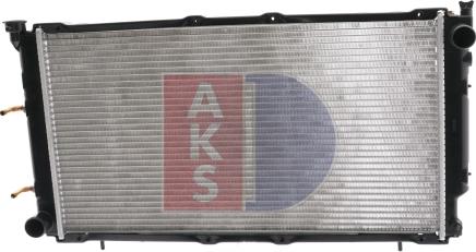 AKS Dasis 350200N - Radiators, Motora dzesēšanas sistēma autodraugiem.lv