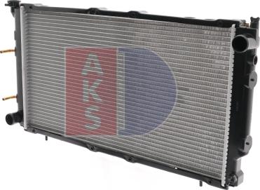 AKS Dasis 350200N - Radiators, Motora dzesēšanas sistēma autodraugiem.lv