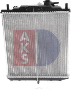 AKS Dasis 360180N - Radiators, Motora dzesēšanas sistēma autodraugiem.lv