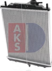 AKS Dasis 360180N - Radiators, Motora dzesēšanas sistēma autodraugiem.lv